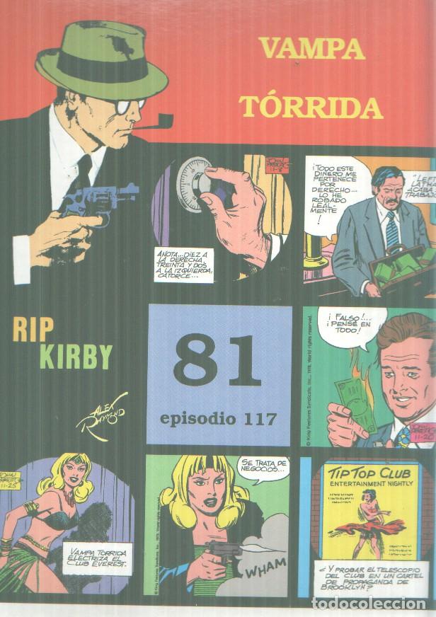 Comics: Rip Kirby: Vampa-.Torrida, tiras diarias del 6.11.1978 al 3.2.1979 - Fred Dickenson-John Prentice