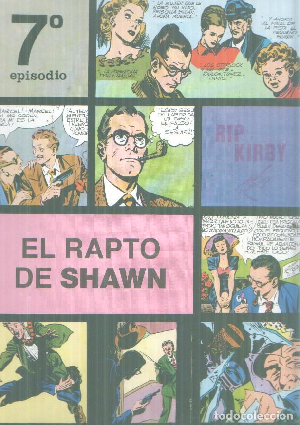 Comics: Rip Kirby: El rapto de Shawn, tiras diarias del 13.10.1947 al 12.6.1948 - Alex Raymond