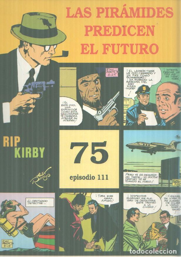 Comics: Rip Kirby: Las piramides predicen el futuro, tiras diarias del 27.6.1977 al 24.9.1977 - Fred Dickens