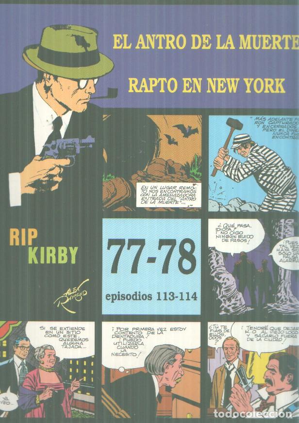 Comics: Rip Kirby: El antro de la muerte - Rapto en New York, tiras diarias del 5.12.1977 al 22.4.1978 - Fre