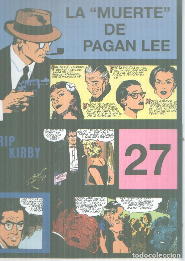 Comics: Rip Kirby: La muierte de Pagan Lee, tiras diarias del 19.4.1954 al 10.7.1954 - Alex Raymond