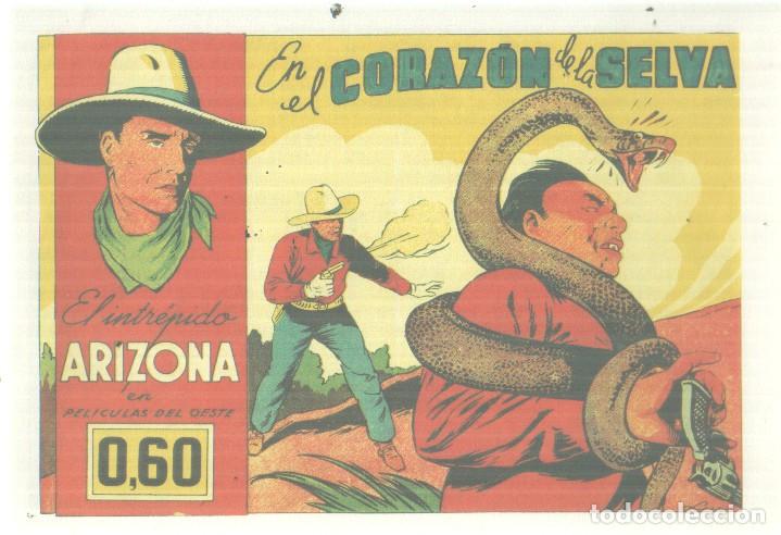 Comics: Facsimil: El intrepido Arizona numero 08: En el corazon de la selva - Sabates