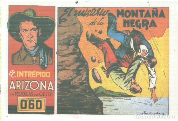 Comics: Facsimil: El intrepido Arizona numero 21: El misterio de la monta&ntilde;a negra - Sabates