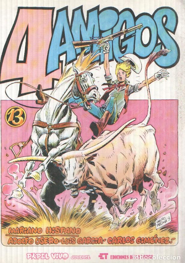 Comics: Papel Vivo numero 13: 4 amigos - grupo premia