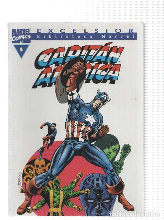 Comics: Biblioteca Marvel Excelsior: Capitan America numero 4 - varios