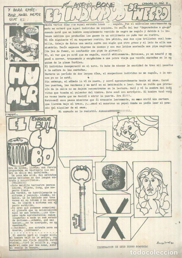 Comics : Fanzine: Cyborg hoja variada revista numero 4 - Varios