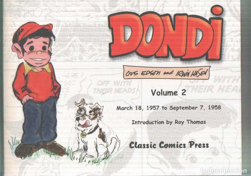 Comics: DONDI vol 2 March 18, 1957 to september 7, 1958 - Gus Edson-Irwin Hasen