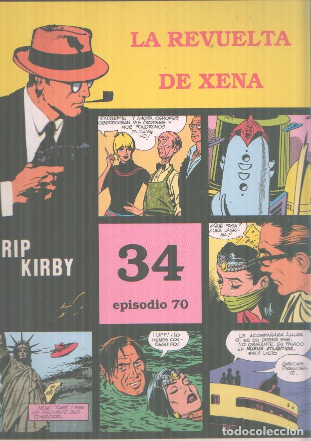 Comics: Rip Kirby: La revuelta de Xena, tiras diarias del 21.3.1966 al 30.7.1966 - Fred Dickenson-John Pren