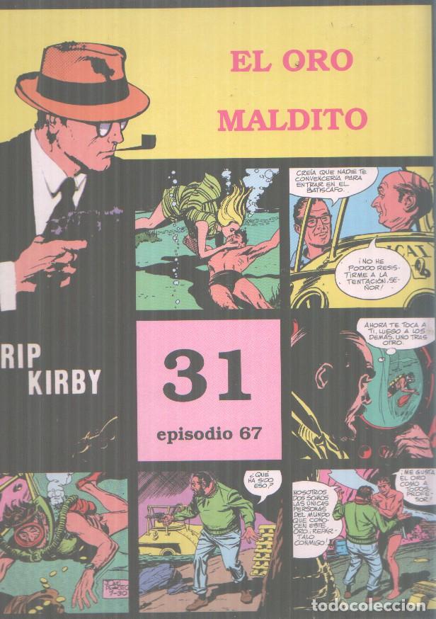 Comics: Rip Kirby: El oro maldito, tiras diarias del 28.6.1965 al 25.9.1965 - Fred Dickenson-John Prentice