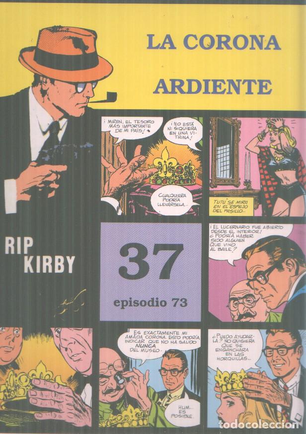 Comics: Rip Kirby: La corona ardiente, tiras diarias del 2.1.1967 al 25,3.1967 - Fred Dickenson-John Prenti