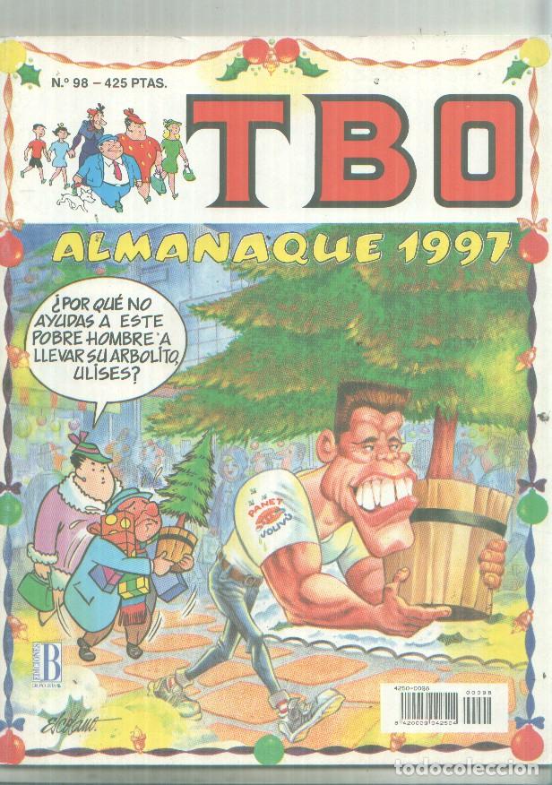 Comics: TBO de Ediciones B numero 098: almanaque 1997 portada de Escolano, conserva el recortable - Varios