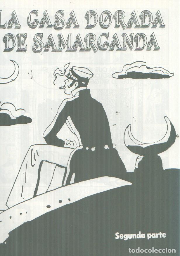 Comics: La casa dorada de Samarkanda, parte segunda - Hugo Pratt
