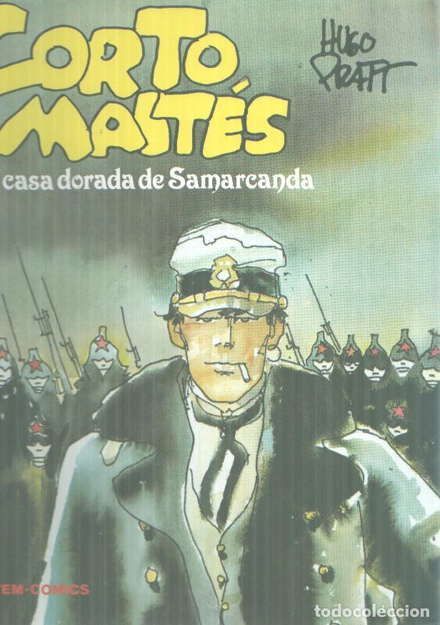 Comics: La casa dorada de Samarkanda, TAPA DE LA OBRA - Hugo Pratt