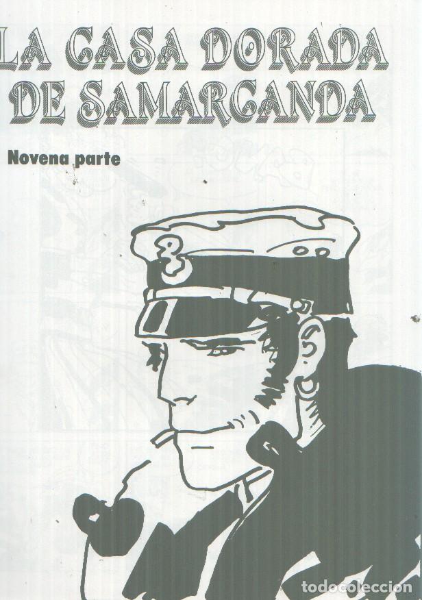 Comics: La casa dorada de Samarkanda, parte novena - Hugo Pratt