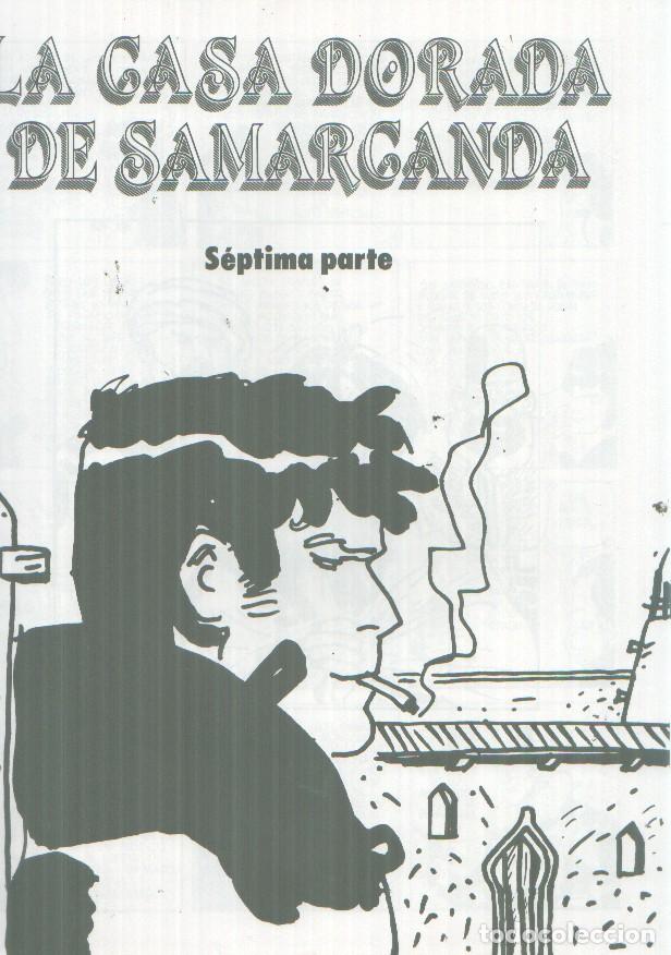 Comics: La casa dorada de Samarkanda, parte septima - Hugo Pratt