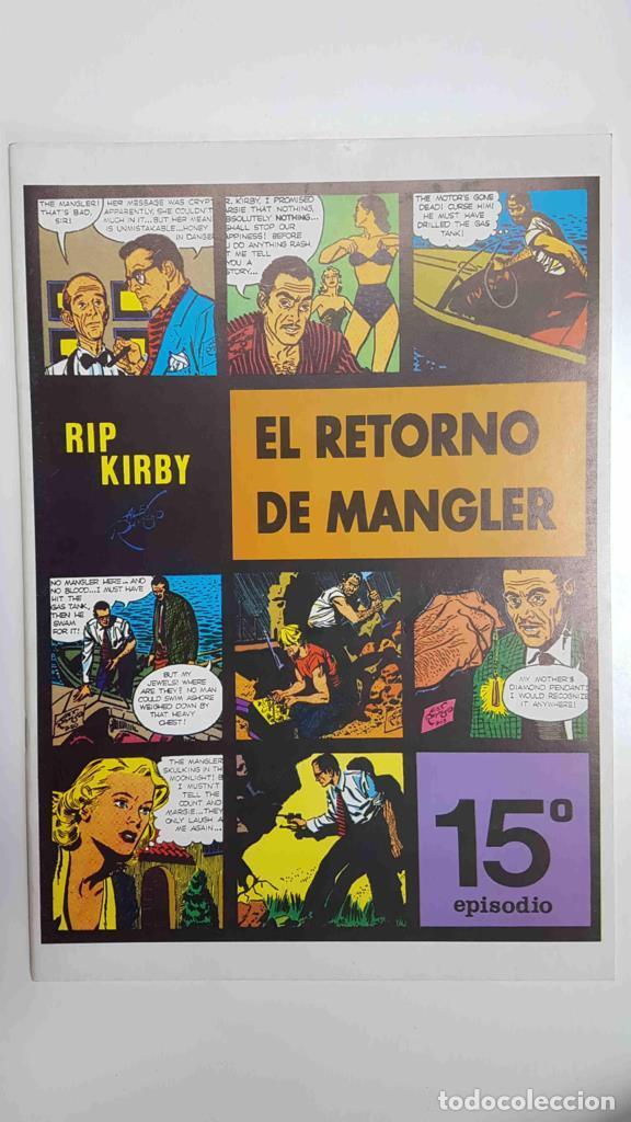 Comics : Rip Kirby: El retorno de Mangler. Tiras diarias del 12-6-1950 al 23-9-1950 - Alex Raymond
