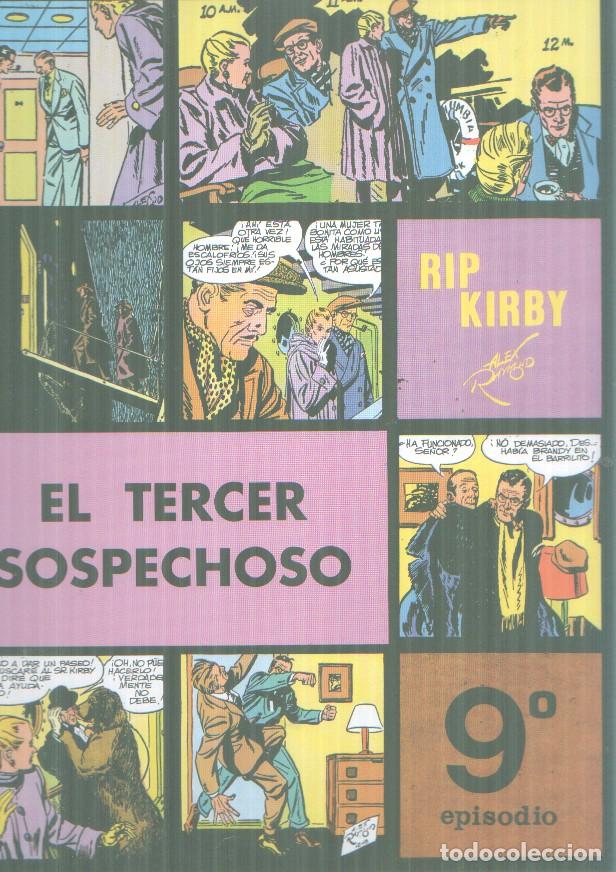 Comics : Rip Kirby: El tercer sospechoso , tiras diarias del 6.12.1948 al 8.1.1949 - Alex Raymond