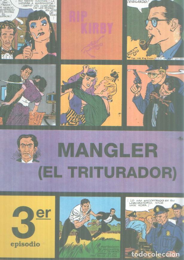 Comics: Rip Kirby: Mangler el triturador, tiras diarias del 27.6.1946 al 2.11.1946 - Alex Raymond