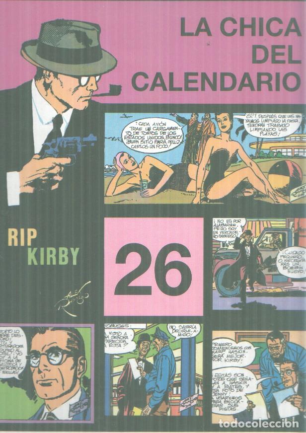 Comics: Rip Kirby: La chica del calendario, tiras diarias del 23.11.1953 al 17.4.1954 - Alex Raymond