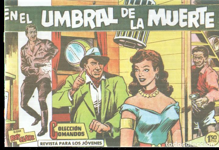 Comics: Facsimil: Coleccion Comandos numero 92: Roy Clark: En el umbral de la muerte - J.M.Ortiz