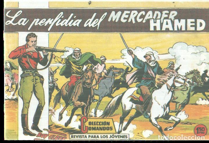 C&oacute;mics: Facsimil: Coleccion Comandos numero 90 : Roy Clark: La perfidia del mercader Hamed - J.M.Ortiz