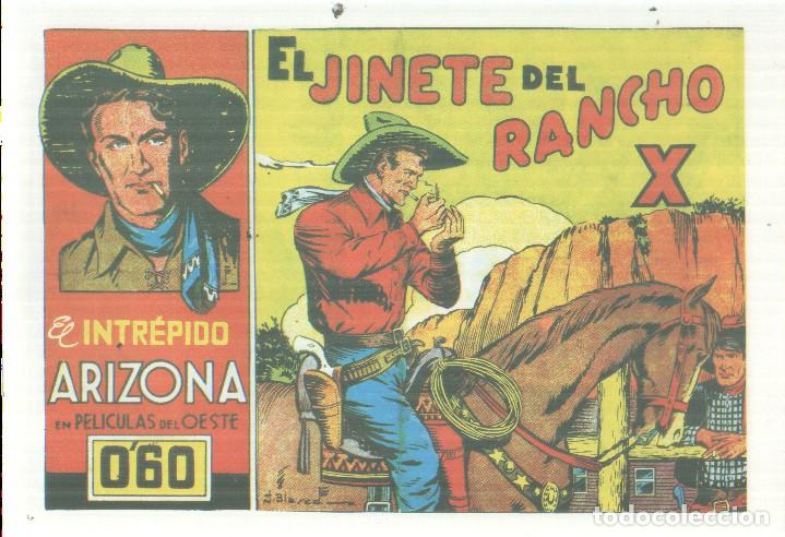 C&oacute;mics: Facsimil: El intrepido Arizona numero 09: El jinete del rancho X - Sabates