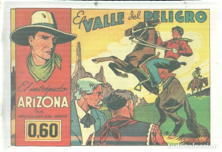 C&oacute;mics: Facsimil: El intrepido Arizona numero 01: El valle en peligro - Sabates