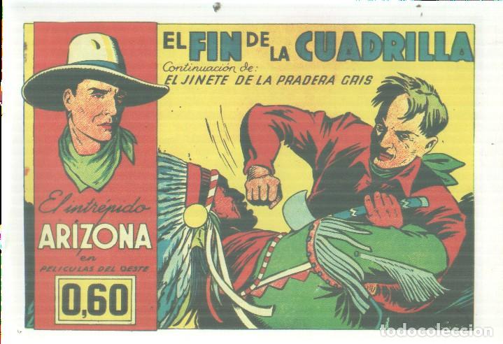 C&oacute;mics: Facsimil: El intrepido Arizona numero 04: El fin de la cuadrilla - Sabates