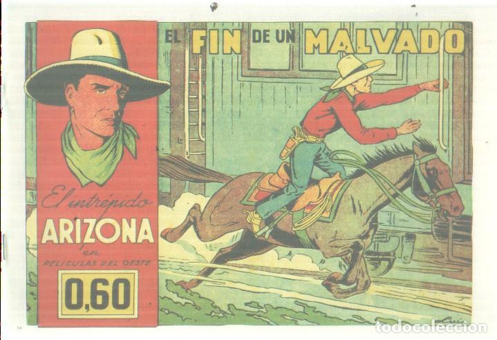 C&oacute;mics: Facsimil: El intrepido Arizona numero 06: El fin de un malvado - Sabates