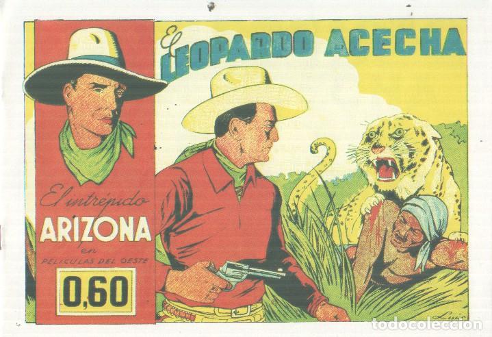 C&oacute;mics: Facsimil: El intrepido Arizona numero 07: El leopardo acecha - Sabates