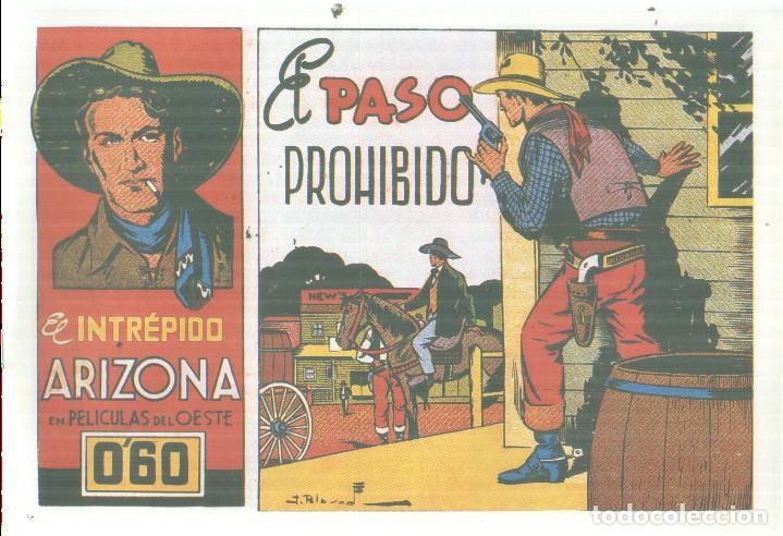 C&oacute;mics: Facsimil: El intrepido Arizona numero 20: El paso prohibido - Sabates