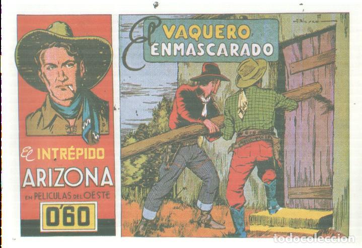 C&oacute;mics: Facsimil: El intrepido Arizona numero 18: El vaquero enmascarado - Sabates