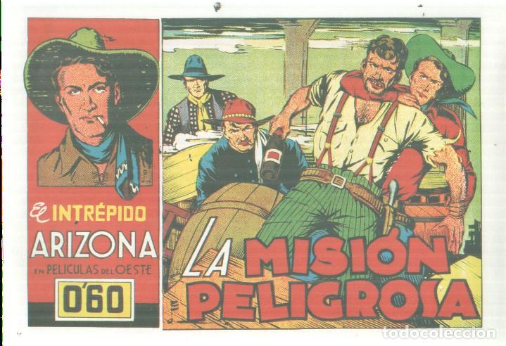C&oacute;mics: Facsimil: El intrepido Arizona numero 13: La mision peligrosa - Sabates