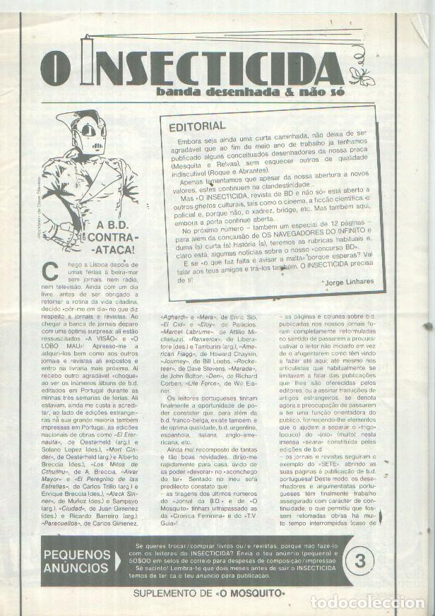 Comics : Fanzine: Insecticida numero (edicion en portugues) -