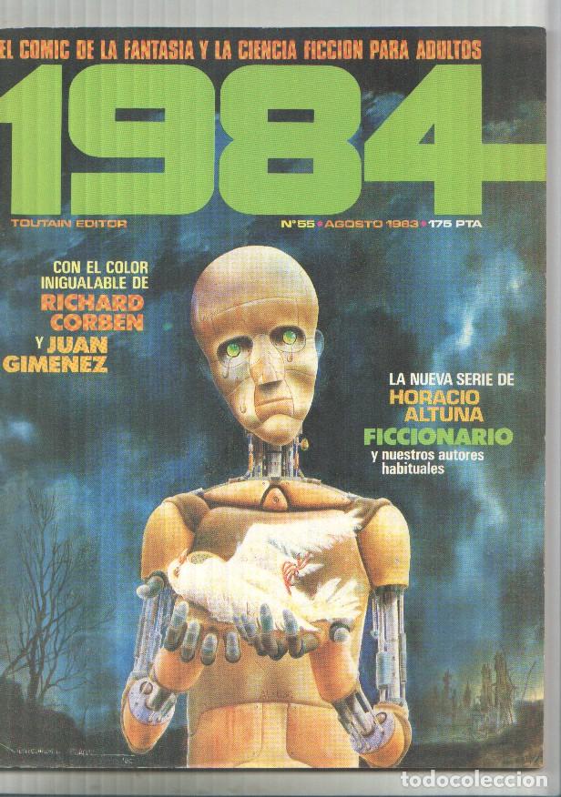 Comics : Revista 1984 numero 55: Corben, Juan Gimenez, Altuna - Varios