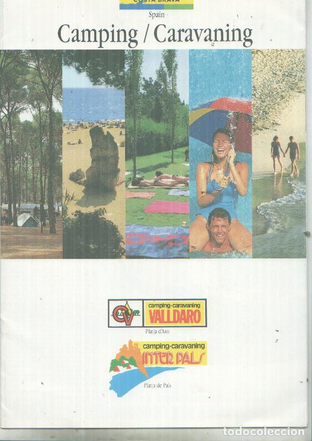 Comics : Folleto camping Valldaro en la costa brava -