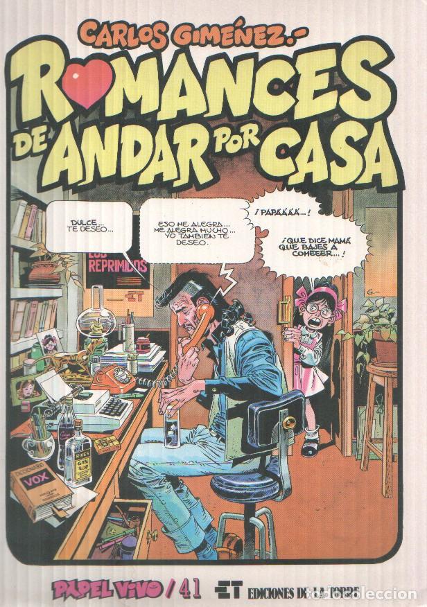 Comics : Papel Vivo numero 41: Romances de andar por casa - Carlos Gimenez