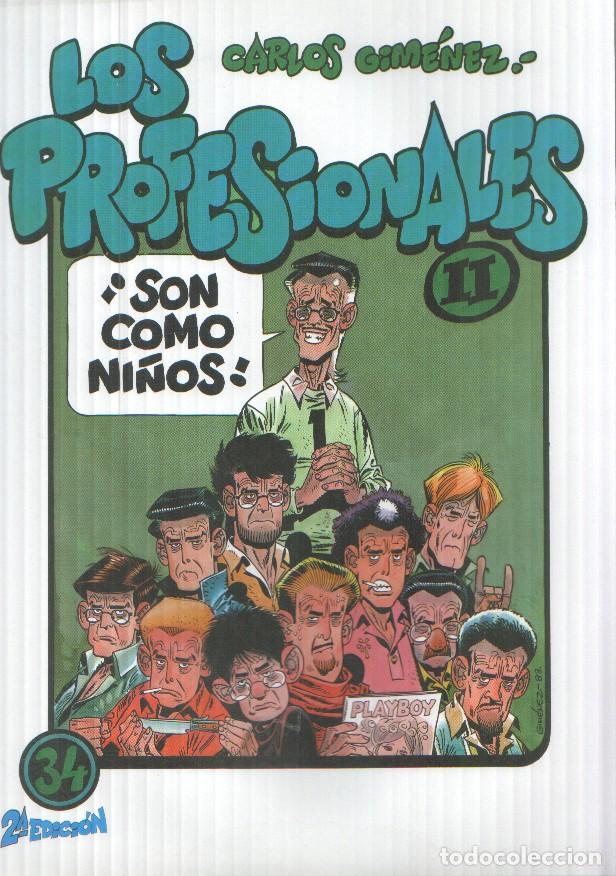 Comics : Papel Vivo numero 34: Los profesionales volumen II - Carlos Gimenez