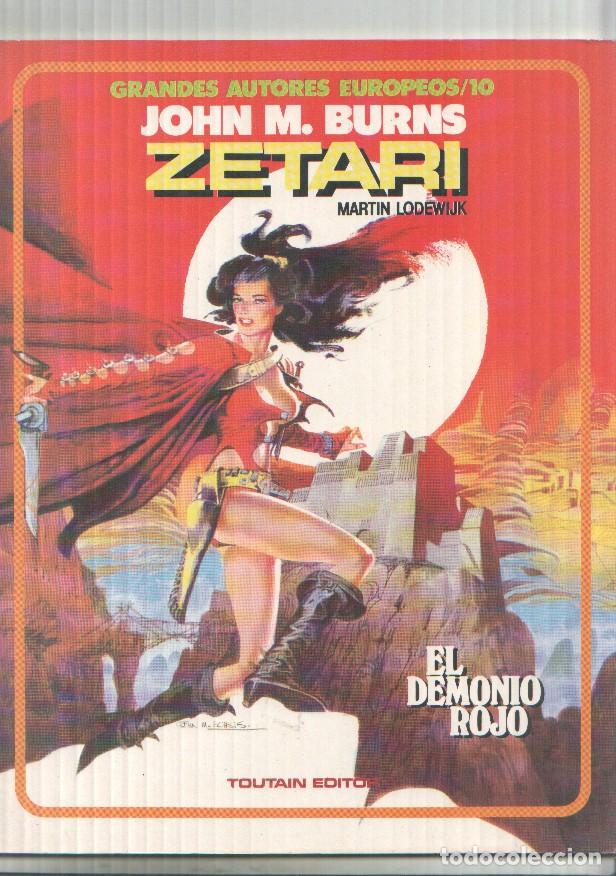 Comics : Album: Zetari: el demonio rojo - John M.Burns