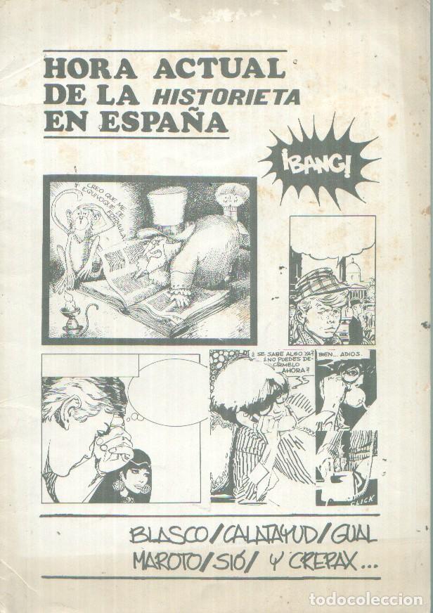 Comics : Fanzine: BANG sin numerar: Hora actual de la historieta en Espa&ntilde;a - Varios