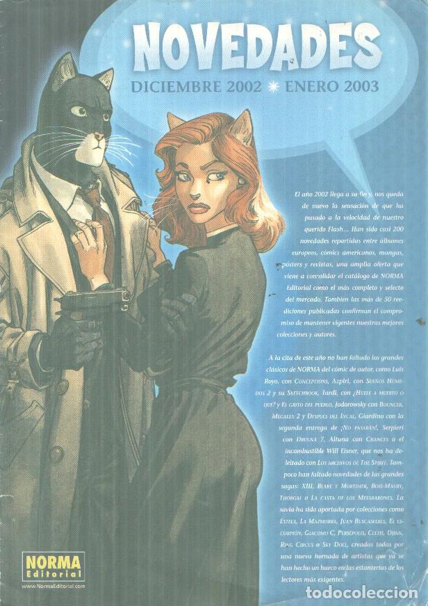 C&oacute;mics: Folleto novedades Norma enero 2003 - Varios