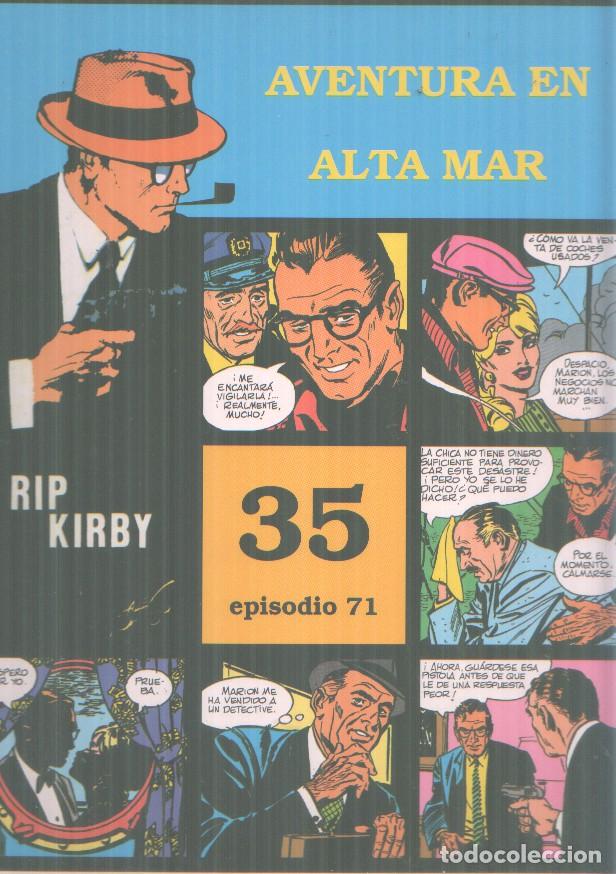 C&oacute;mics: Rip Kirby: Aventura en alta mar, tiras diarias del 1.8.1966 al 22.10.1966 - Fred Dickenson-John Pre