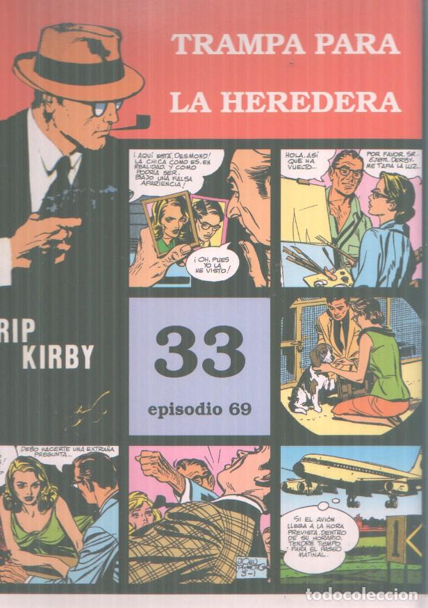 C&oacute;mics: Rip Kirby: Trampa para la heredera, tiras diarias del 6.12.1965 al 19.3.1966 - Fred Dickenson-John