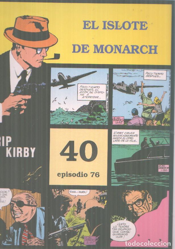 C&oacute;mics: Rip Kirby: El islote de Monarch, tiras diarias del 6.11.1967 al 16.3.1968 - Fred Dickenson-John Pre