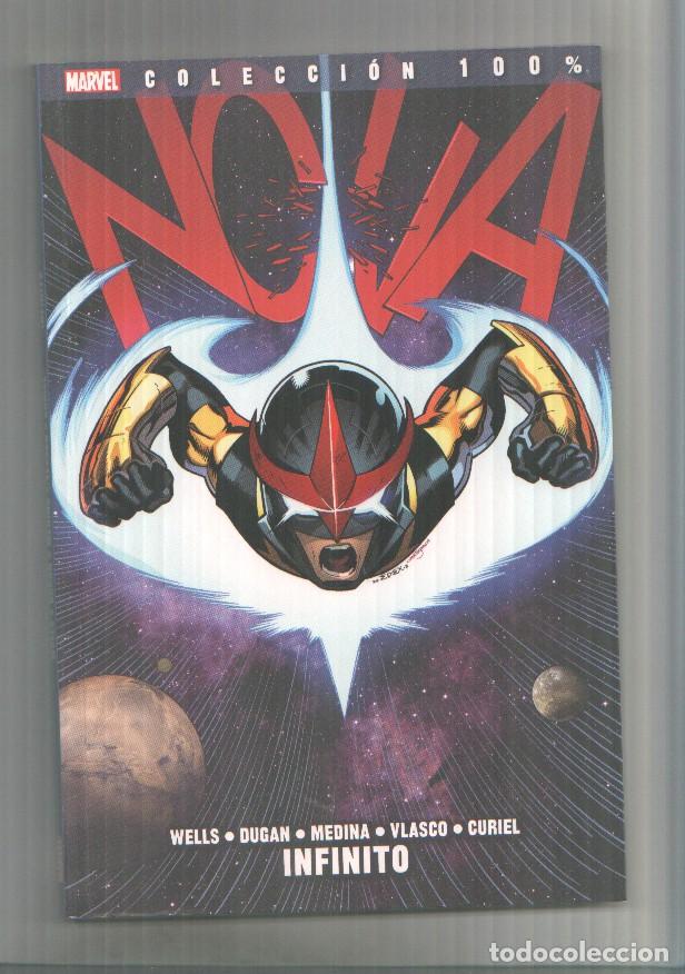 C&oacute;mics: Panini: Coleccion 100%: Nova numero 02: Infinito - varios