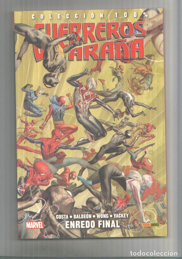 C&oacute;mics: Panini: Coleccion 100%: Guerreros ara&ntilde;a numero 02: Enredo final - varios