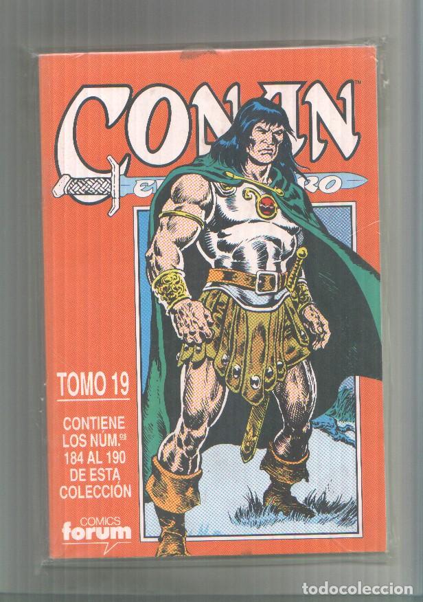 C&oacute;mics: Planeta: Conan el barbaro tomo 19 (numeros 184 al 190) - varios