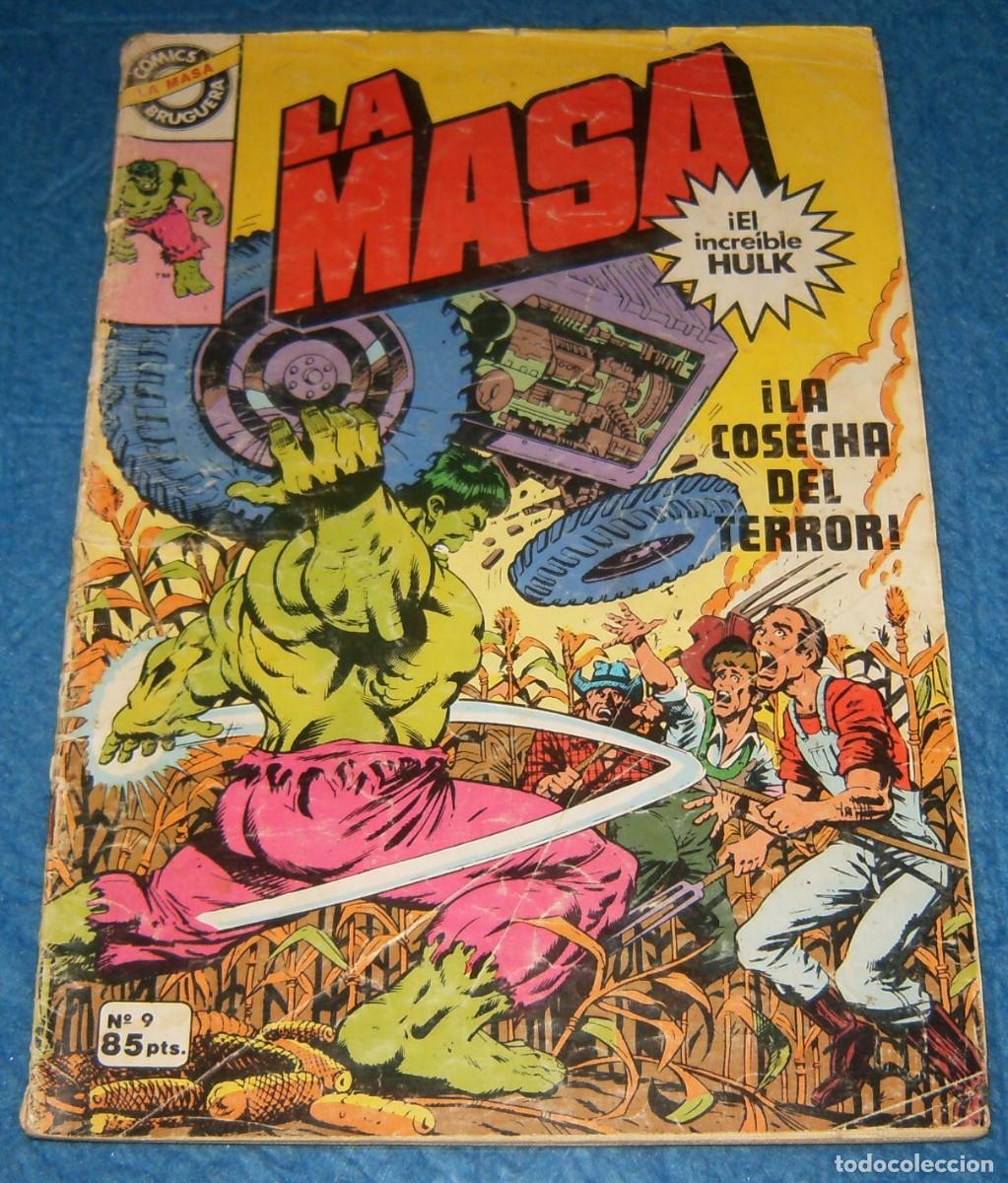 C&oacute;mics: LA MASA ( HULK ) N&uacute;mero 9 . BRUGUERA
