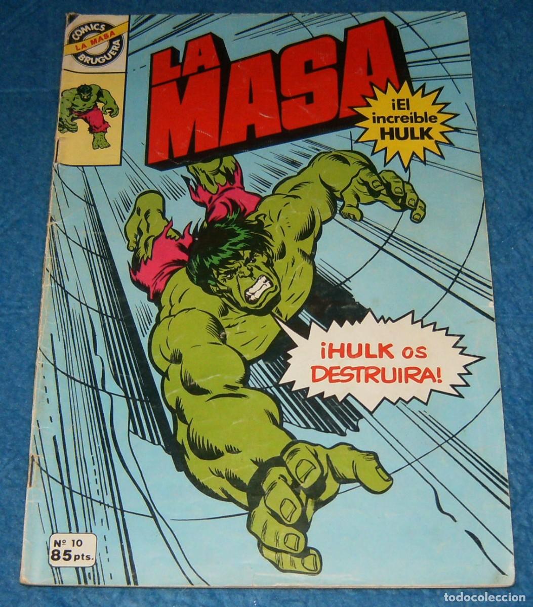 C&oacute;mics: LA MASA ( HULK ) N&uacute;mero 10 . BRUGUERA
