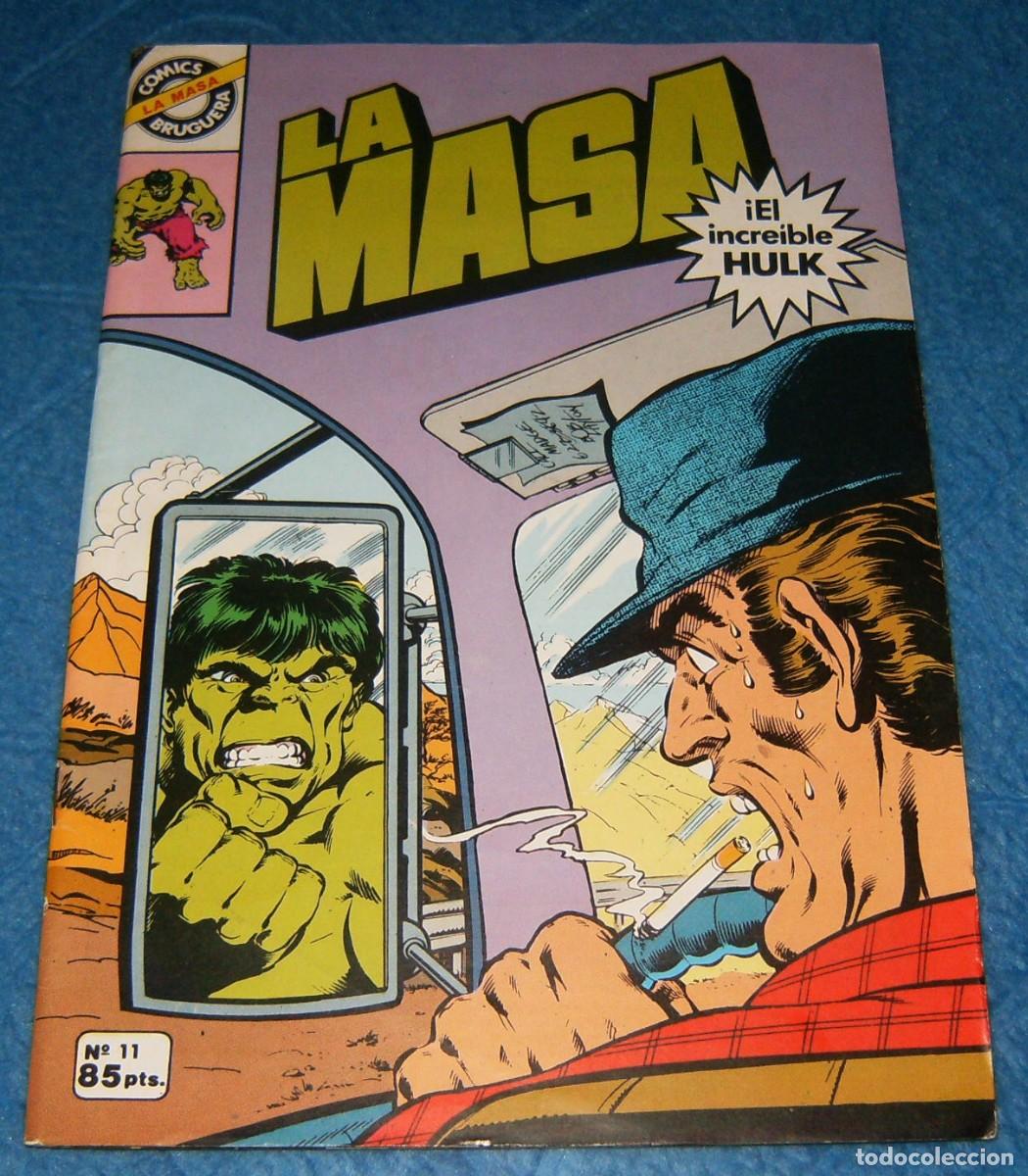 C&oacute;mics: LA MASA ( HULK ) N&uacute;mero 11 . BRUGUERA